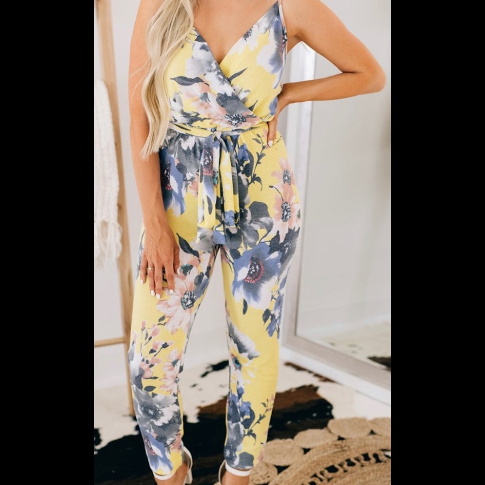 Floral Jumpsuit